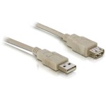 Delock Câble de prolongation USB 2.0 USB A - USB A 3 m