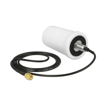 LTE/GSM Antenne, SMA-Stecker, white, 2dBi Gewinn, Outdoor Rundstrahl, 1m cable LTE/GSM Antenne, SMA-Stecker, white, 2dBi Gewinn, Outdoor Rundstrahl, 1m cable