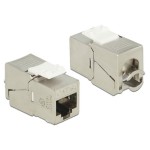 Delock Module Keystone RJ45 - LSA, Cat 6A blindé