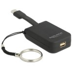 Delock Adaptateur USB Type-C - Mini-DP 4K, 60Hz, avec porte-clés