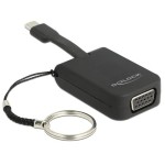 Delock Adaptateur USB Type-C - VGA avec porte-clés