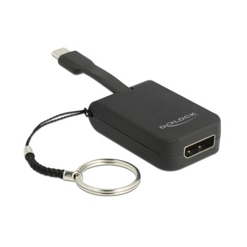 DeLock Display adapter DisplayPort, USB Typ-C for Display Port, 4K, 60Hz, 3cm DeLock Display adapter DisplayPort, USB Typ-C for Display Port, 4K, 60Hz, 3cm
