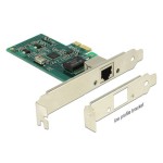 Delock Carte réseau 1Gbps, PCI-Express x1, Chipset Intel 82574L