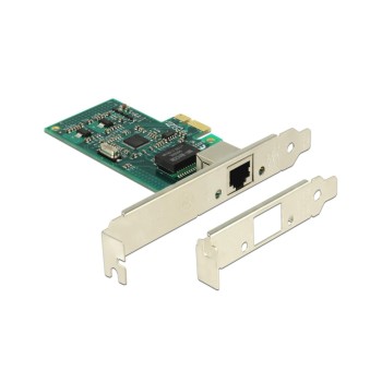 Delock PCI-Express Netzwerkkarte, 1Gbps, Intel 82574L Chipset, withLP Slotblech Delock PCI-Express Netzwerkkarte, 1Gbps, Intel 82574L Chipset, withLP Slotblech
