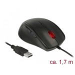 Delock Souris ergonomique 12548 pour gauchers