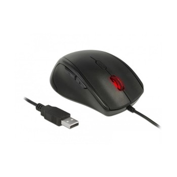 Delock ergonomische mouse for Linkshänder, 5 Tasten, cablegebunden Delock ergonomische mouse for Linkshänder, 5 Tasten, cablegebunden