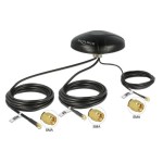 Delock Antenne LTE LTE&GSM&GPS support SMA 2 dBi Rayonnement omni directionnel