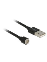 USB2.0-Ladekabel magnetischer Anschluss, ohne Adapter, 1.1m, schwarz
