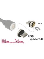 Magnetischer Adapter USB Micro-B, for Delock 85723/85724