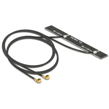 Delock Antenne WLAN 5dBi MHF I 5 dBi Rayonnement omni directionnel Delock Antenne WLAN 5dBi MHF I 5 dBi Rayonnement omni directionnel