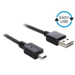 Delock Câble USB 2.0 EASY-USB USB A - Mini-USB B 2 m