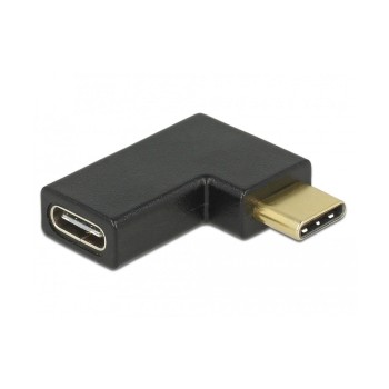 USB3.1 Adapter: C-Stecker for C-Buchse, USB3.1 Gen2, bis 10Gbps,90° Seite gewinkelt USB3.1 Adapter: C-Stecker for C-Buchse, USB3.1 Gen2, bis 10Gbps,90° Seite gewinkelt