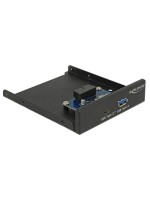 Delock USB 3.1/2.0 Hub Front Panel, Frontpanel with USB 3.1 Type-C/Type-A