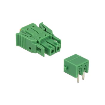 Delock Terminalblock Raster horizontal, Rastermass: 3,81 mm, for 2Pin Platine Delock Terminalblock Raster horizontal, Rastermass: 3,81 mm, for 2Pin Platine
