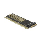Delock Adaptateur de bus hôte PCIe x16/x8/x4 – M.2, NVMe, Key M