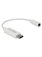 USB-C Audio Adapter, white, Chipsatz: Realtek ALC4040, 14 cm