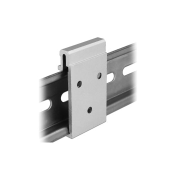 Delock Aluminium Montageclip, 27 mm, for 35 mm Hutschiene
