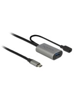 Delock USB 3.1, Type-C zu Type-A, aktives Verlängerungskabel, 5 m, DC