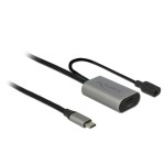 Delock Câble de prolongation USB 3.0 activement USB C - USB C/Spécial 5 m