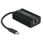 Delock Adaptateur réseau USB-C - RJ45 2,5 Gbit/s, noir