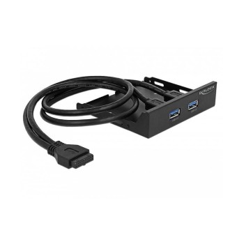 Delock 2x USB 3.0 Hub Front Panel, Pfostenbuchse Delock 2x USB 3.0 Hub Front Panel, Pfostenbuchse