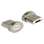 Delock Câble USB magnétique Adaptateur Fiche sans câble Micro-USB B