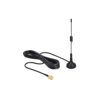 Delock Antenne ISM 433 MHz SMA 3 dBi Rayonnement omni directionnel Delock Antenne ISM 433 MHz SMA 3 dBi Rayonnement omni directionnel