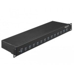 Delock 64039 Industrie USB-A HUB 13x Ports, USB 3.1 Gen 1 Typ-A