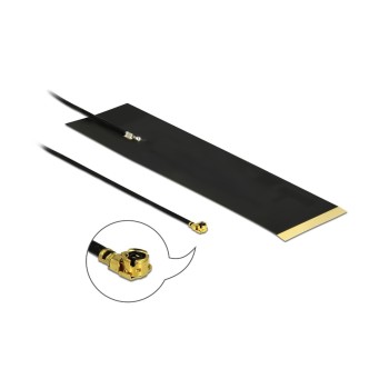 Delock LTE Antenne, 15cm, 1.13, MHF I Stecker, Klebemontage, 3.9 dBi Delock LTE Antenne, 15cm, 1.13, MHF I Stecker, Klebemontage, 3.9 dBi