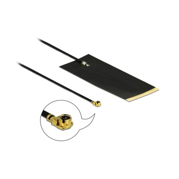 Delock LPWAN Antenne, FPC, 15cm, 1.13, MHF I Stecker, Klebemontage, 2.63 dBi Delock LPWAN Antenne, FPC, 15cm, 1.13, MHF I Stecker, Klebemontage, 2.63 dBi