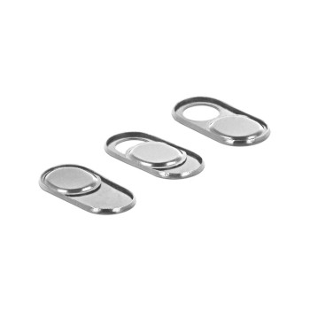 Delock Webcam Abdeckung 3 Stück, Silver, for Laptop, Tablet, Smartphone, Monitor Delock Webcam Abdeckung 3 Stück, Silver, for Laptop, Tablet, Smartphone, Monitor