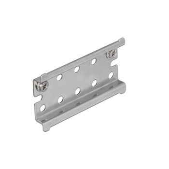 Delock Hutschienen Endanschlag Wandmontage, for 35 mm Hutschiene, Edelstahl, 65 mm Delock Hutschienen Endanschlag Wandmontage, for 35 mm Hutschiene, Edelstahl, 65 mm