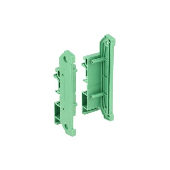 Delock Hutschienen Seitenteil for Halterung, for 15 mm oder 35 mm Hutschiene, 4 Stück Delock Hutschienen Seitenteil for Halterung, for 15 mm oder 35 mm Hutschiene, 4 Stück