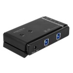 Delock Commutateur USB USB3.0, 2 Port 2x2Matrix shift keys