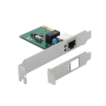Delock PCI-Express Netzwerkkarte, 1Gbps, with Low profile Slotblech, RTL8111H Chip Delock PCI-Express Netzwerkkarte, 1Gbps, with Low profile Slotblech, RTL8111H Chip