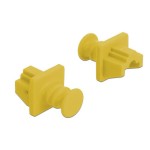 Delock Fiche borgne RJ45 10 pièces, jaune