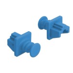 Delock Fiche borgne RJ45 10 pièces, bleu