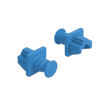 Delock RJ-45 Staubschutz, 10 Stück, zum Schutz von Netzwerkports, blue Delock RJ-45 Staubschutz, 10 Stück, zum Schutz von Netzwerkports, blue