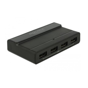 Delock 64053 USB 3.1 Hub with power supply, 4x USB 3.1 Typ-A, 10Gbps
