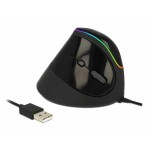 Delock Souris ergonomique 12597 USB RGB