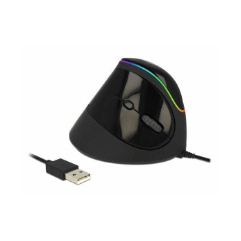 Delock Souris ergonomique 12597 USB RGB Delock Souris ergonomique 12597 USB RGB