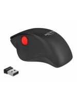 Delock 12598 Ergonomische USB mouse, cablelos