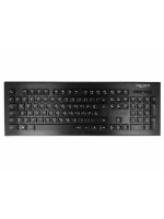 Delock USB keyboard 2,4 GHz, cablelos black  (Water-Drop )