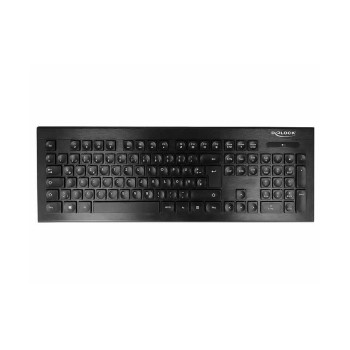 Delock USB keyboard 2,4 GHz, cablelos black  (Water-Drop ) Delock USB keyboard 2,4 GHz, cablelos black  (Water-Drop )