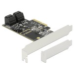 Delock Contrôleur SATA 5 Port SATA Kontroller PCI-Express-x4