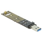 Delock Adaptateur de bus hôte USB3.1 Gen2 - NVME PCIe M.2 SSD