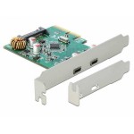 Delock Carte PCI Express 90397 USB 3.1 Gen2 - 2x Type-C