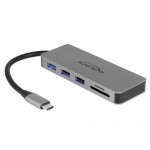 Delock Station d'accueil USB 3.1 Typ-C – HDMI/USB-A/USB-C/SD/PD 2.0