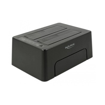 Delock 63957 USB Type-C 3.1 Dockingstation, 2 x SATA HDD / SSD mit Klon Funktion Delock 63957 USB Type-C 3.1 Dockingstation, 2 x SATA HDD / SSD mit Klon Funktion
