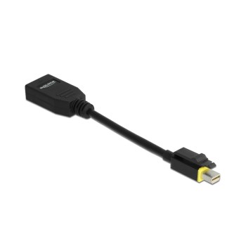 Delock Adapter Mini-Displayport-Displayport, 7680 x 4320 @ 60 Hz, with Einrastfunktion Delock Adapter Mini-Displayport-Displayport, 7680 x 4320 @ 60 Hz, with Einrastfunktion
